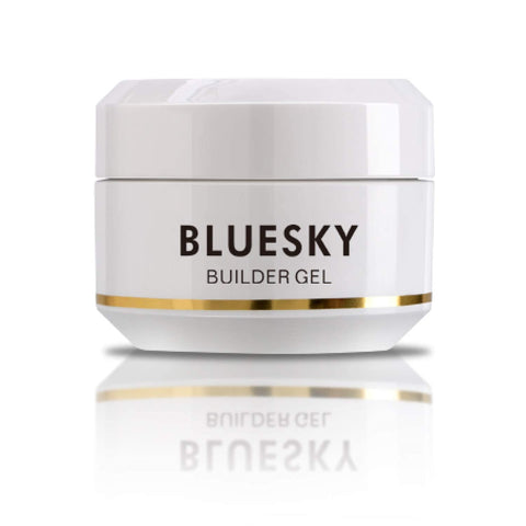 Bluesky Builder Gel For Nails and Nail Extensions, Nail Strengthener and Nail Repair, Soak Off - Clear, 30 ml (Requires Curing Under LED UV Lamp)