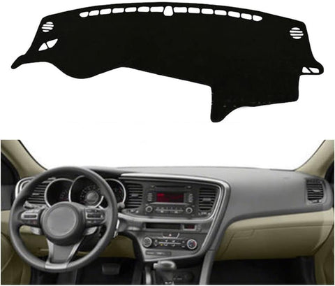 Car Dashboard Cover Mat For Kia Optima / K5 2011 2012 2013 2014 2015 Avoid Light Pads Sun Shade Anti-UV Cover Sun Cover Pad Accessories