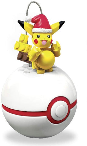 Mega Construx Pokemon Santa Pikachu Building Set