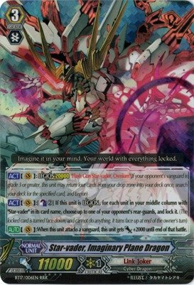 Cardfight!! Vanguard TCG - Star-vader, Imaginary Plane Dragon (BT17/006EN) - Booster Set 17: Blazing Perdition ver.E