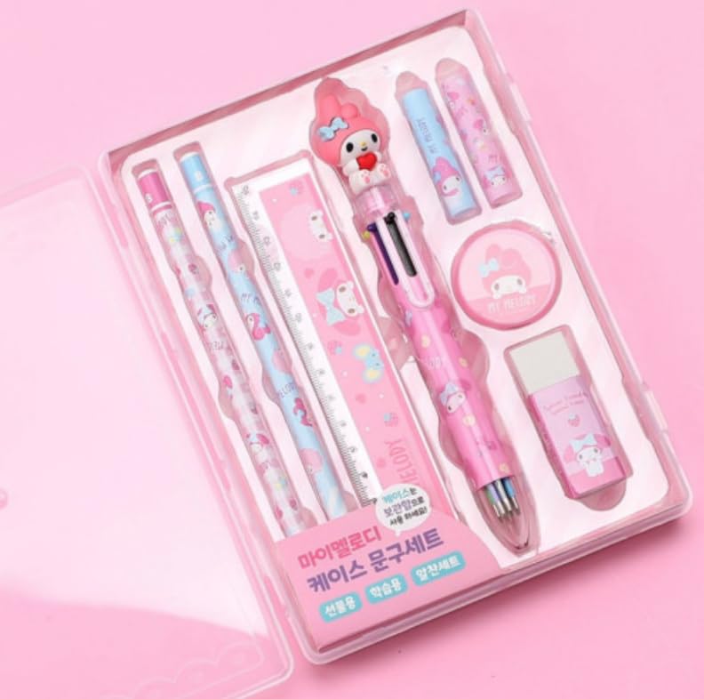 Bandal & Neoul Sanrio Friends Stationery Set - Choose from Kuromi, My Melody, Cinnamonroll (My Melody)