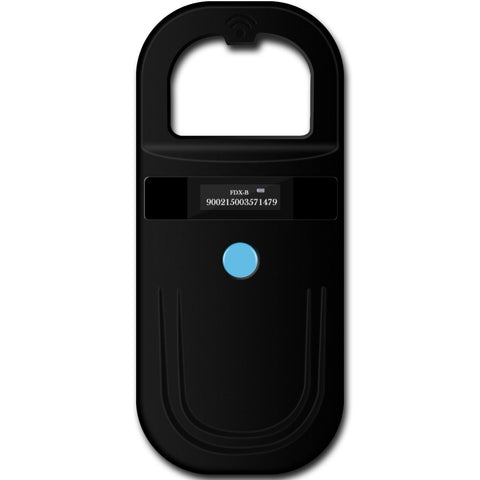 Smoostart Microchip Scanner, ISO11784/85/FDX-B/EMID 128 Records Data Storage Upload to PC, Pet Microchip Scanner Reader for Dog/Pet/Cat/Pig/Animal (SMOO01 Black)
