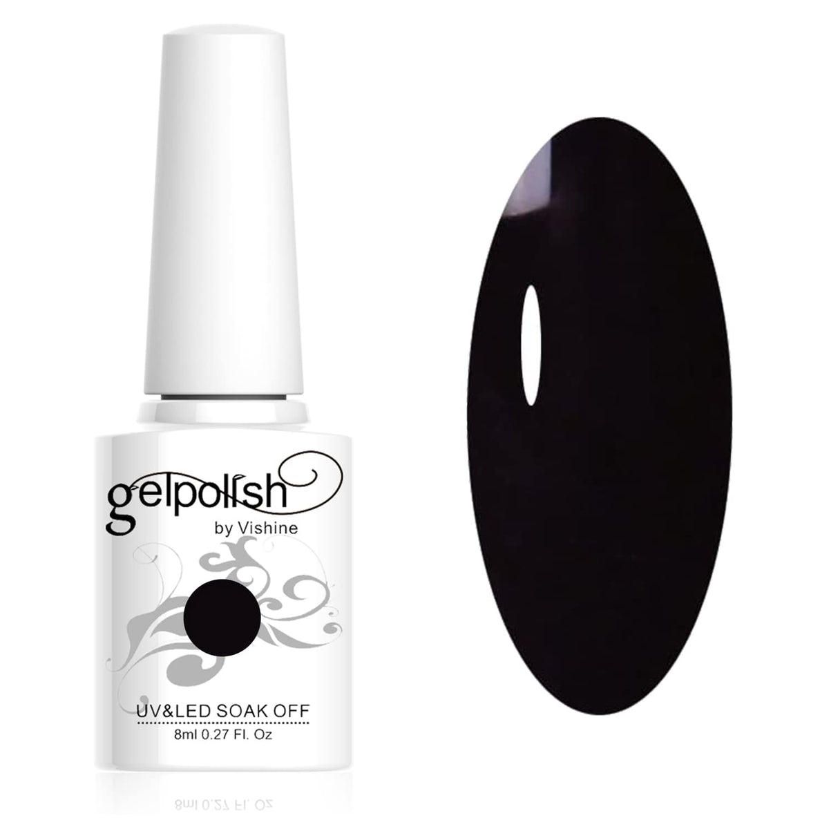 vishine Semi Permanent UV LED Gel Nail Polish 8ml. 298 Various Colours Nail Art Manicures C02