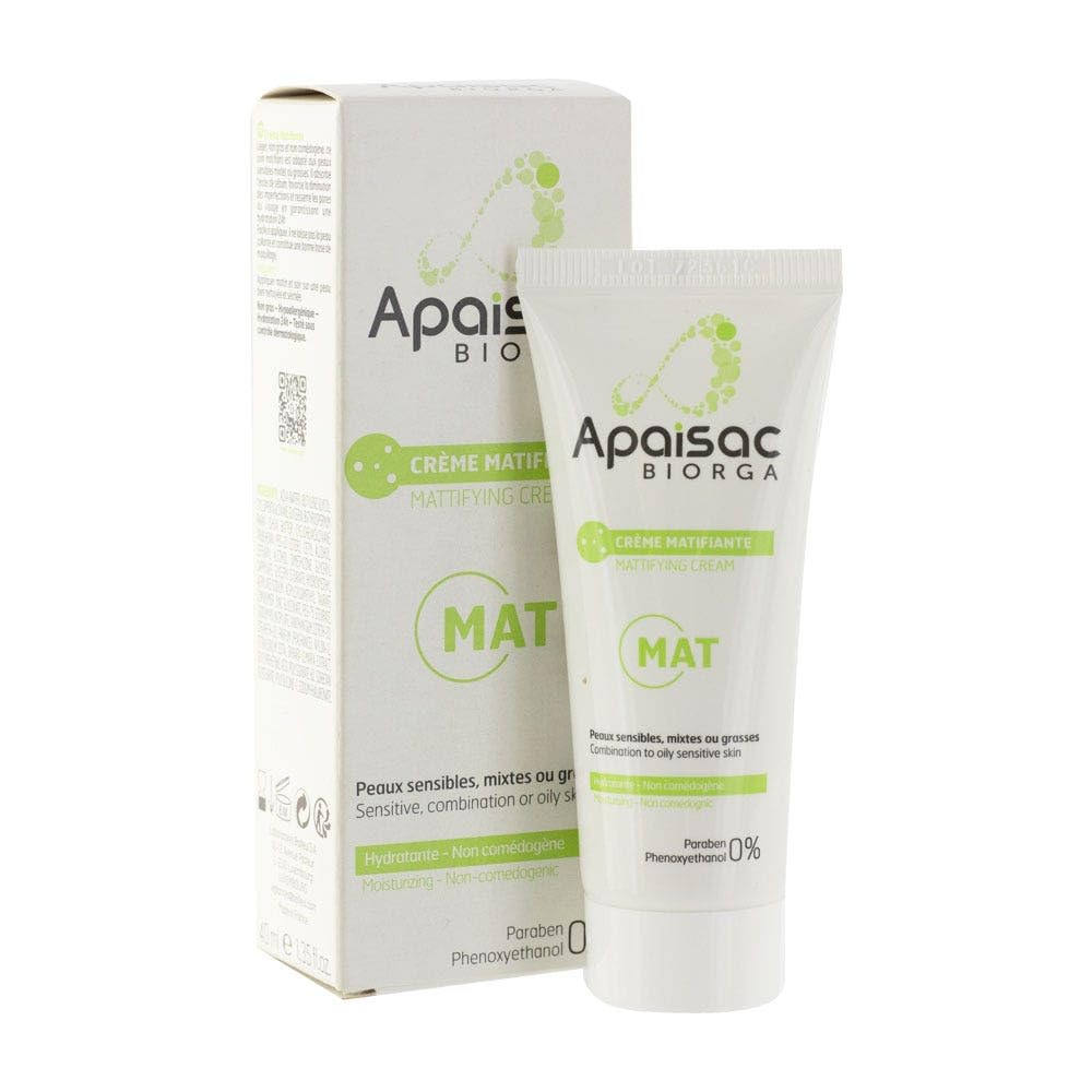 Apaisac Biorga Mattifying Mate Cream 40ml