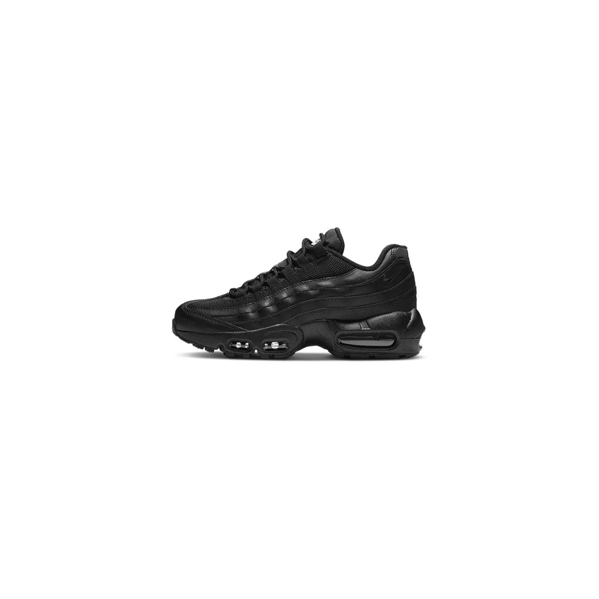 Nike Boy's Air Max 95 Recraft (Big Kid) Black/Black/Black/White 6 Big Kid M