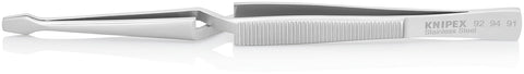 Knipex 92 94 91 Cross-Over Tweezers with trapezoidal tips