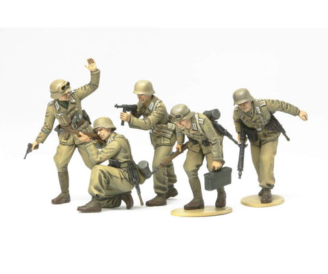 WWII German Africa Corps Infantry (5) 1/35 Tamiya