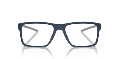 Scuderia Ferrari Men's FZ8007U Rectangular Prescription Eyewear Frames, Matte Blue/Demo Lens, 54 mm