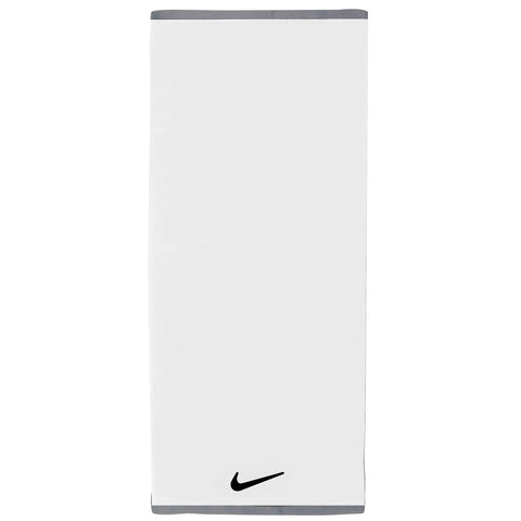 NIKE Fundamental Towel - White/Black, One Size