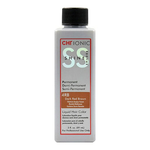 Ionic Shine Shades Liquid Hair Color - 4RB Dark Red Brown by CHI for Unisex - 3 oz Hair Color