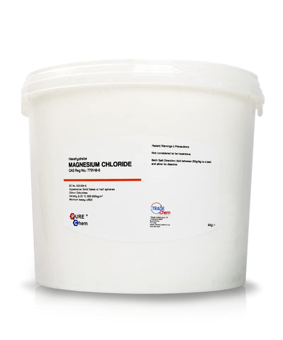 Magnesium Chloride Flakes Dead Sea Salts (4KG)