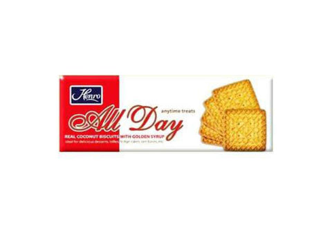 Henro All Day Coconut Biscuits with Golden Syrup 200g (Pack of 3)