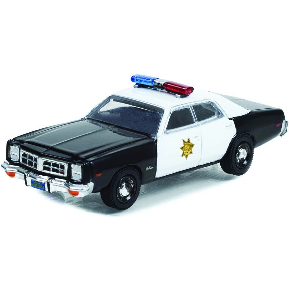 Greenlight 44965-D Hollywood Special Edition - Fall Guy Stuntman Association - 1977 Dodge Monaco - County Sheriffâ€™s Department 1:64 Scale