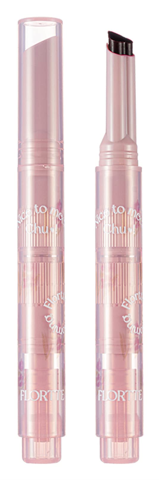 Flortte Jelly Lipstick, Florette Jelly Lipstick, Flortte Nice to Meet Chu Jelly Lipstick Heart Shape, Flortte First Kiss Love Lipstick Moisturizing Lip Glaze Florette Beauty Makeup Lip Pen (#10)