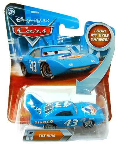 Disney Pixar Cars 1:55 Scale Vehicle Lenticular Eyes: The King