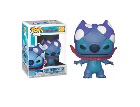 Funko Pop! Disney Lilo and Stiitch Superhero Stitch Exclusive Vinyl Figure