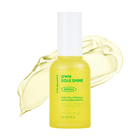 EUNYUL Vita Balance Own Sole Shine Serum 50ml Vita C Korean Skincare Facial Vitamin Serum 88.8% Lime extracts