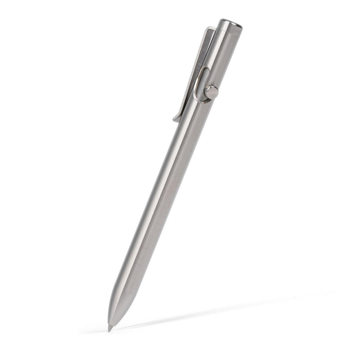 Tactile Turn Titanium Bolt Action Pen - Standard Length (5.6") - Retractable Ink Refillable Pen - 100% Titanium - Made in the USA