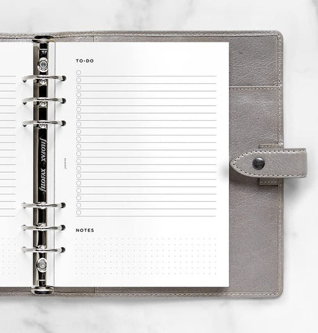 Filofax Inleg To-Do Refill - A5, 132863, wit