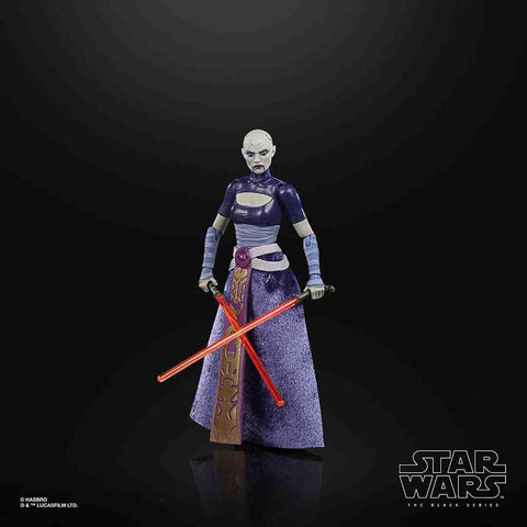 STAR WARS The Black Series Asajj Ventress Toy 6-Inch Scale The Clone Wars Collectible Action Figure, Toys for Kids Ages 4 and Up