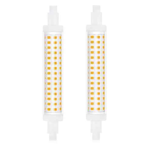 Bonlux R7s 118mm J118 LED Bulb Natural White 4000K 15W J Type Linear Light Bulb 120W Incandescent Lamp Equivalent Double Ended Reflector Light Super Bright 360°Beam Angle, Non-dimmable 240V(2-pack