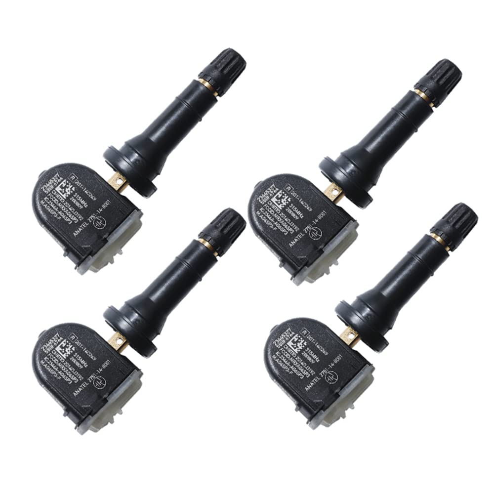 LadyCent Car Tire Pressure Sensor TPMS for Chevrolet Avalanche Aveo Tahoe Traverse HHR Impala Malibu, Tire Pressure Sensor 23445327 13598771 13598772