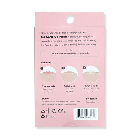 Generic ACNE Patchs, Miracle Invisible Spot Cover - Hydrocolloid Acne Patch for Face, Blemishes, Zits Absorbing Patch, Breakouts Spot Treatment for Skin Care,GO Acne GO.