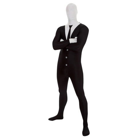 Morphsuits MPSUM Adult Morph Monsters and Urb legends Slenderman Costume, Solid, M