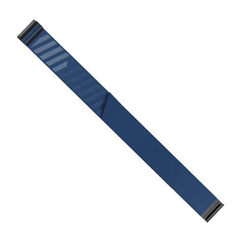 Ultra-Soft Knit Nylon Bicep Band for WHOOP 4.0 - 38cm Adjustable Arm Strap for Comfort, Performance, and 24/7 Data Tracking (Blue)