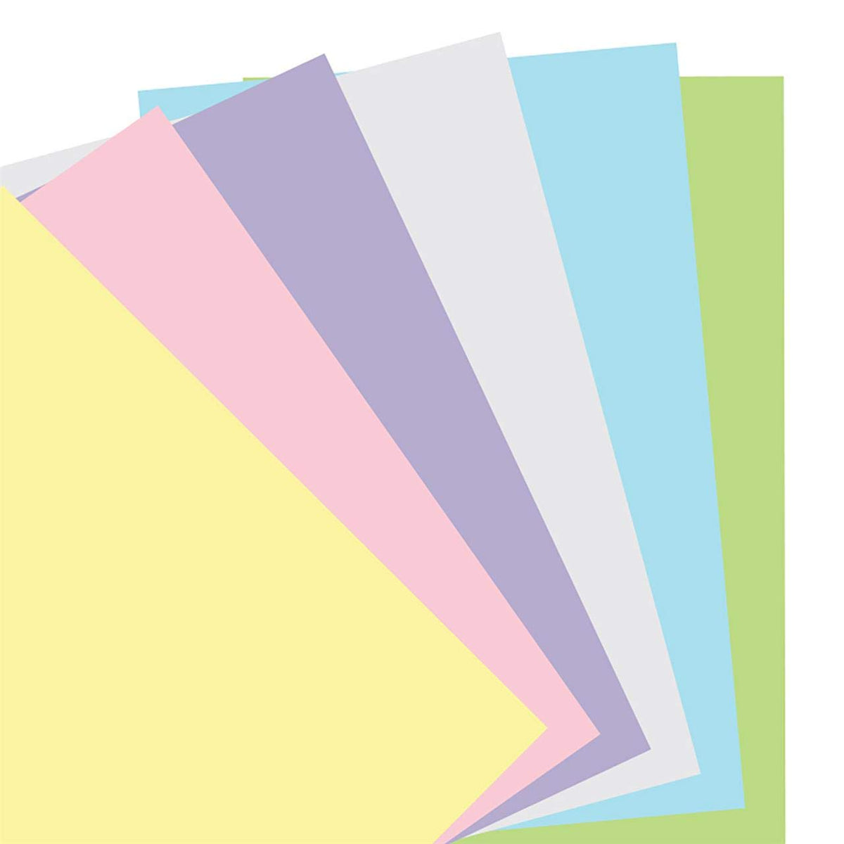 Filofax Pocket plain paper refill - pastel