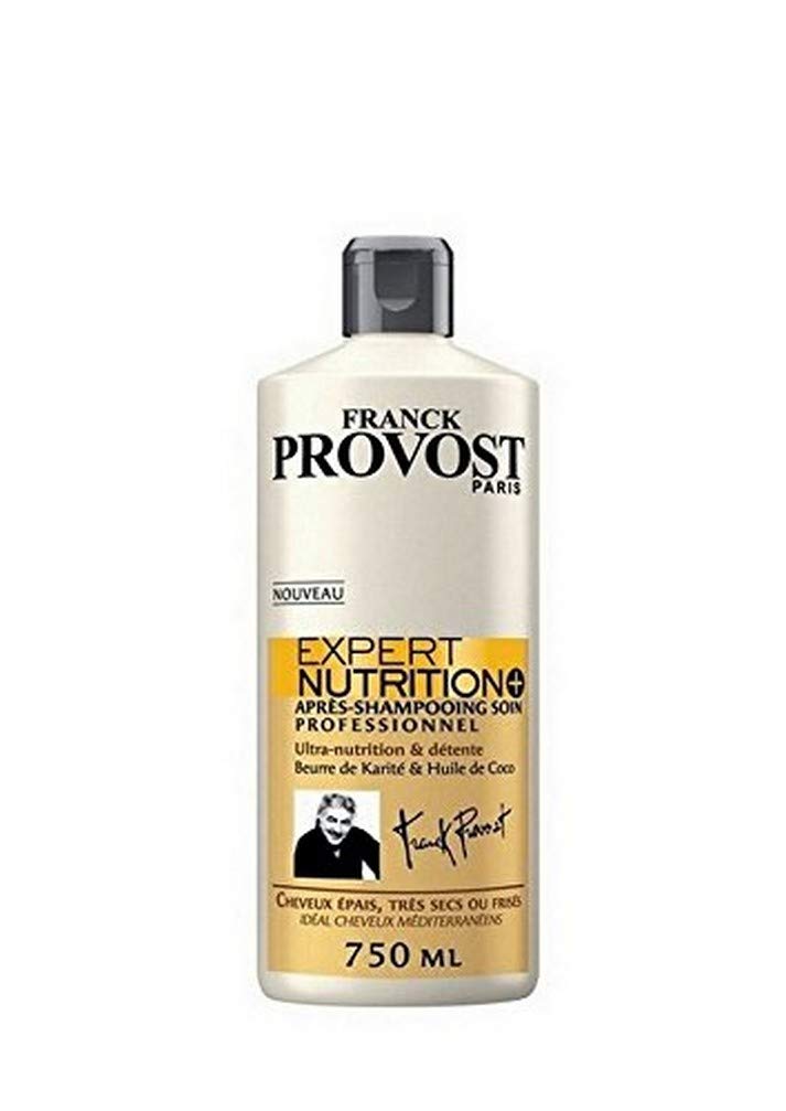 Franck Provost Nutrition Expert Professional Care Conditioner for Thick, Very Dry or Frizzy Hair - 750 ml