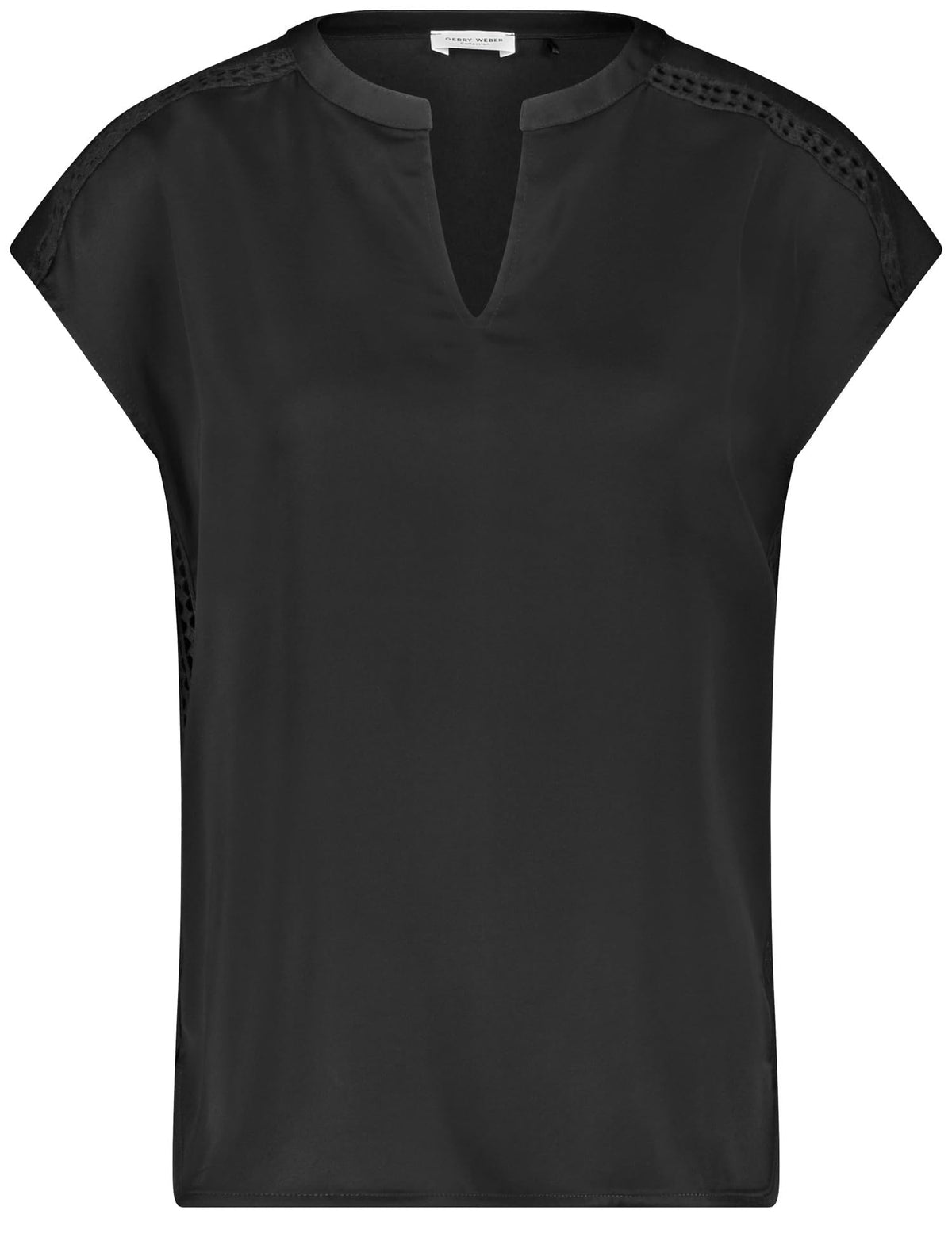 Gerry Weber Women's 370285-35070 top, Black, 10