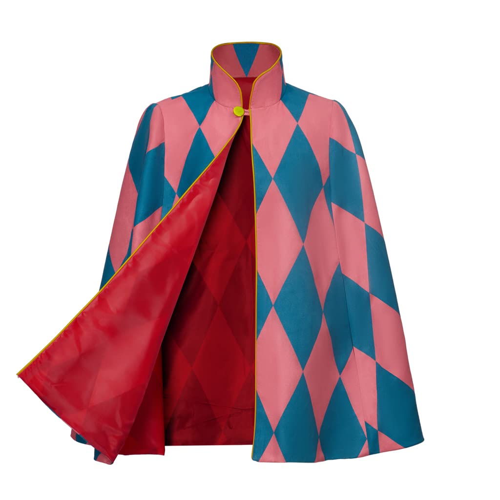 RocailleCos Anime Cloak Costume for Anime Moving Castle Cosplay Cape (one size, cloak)