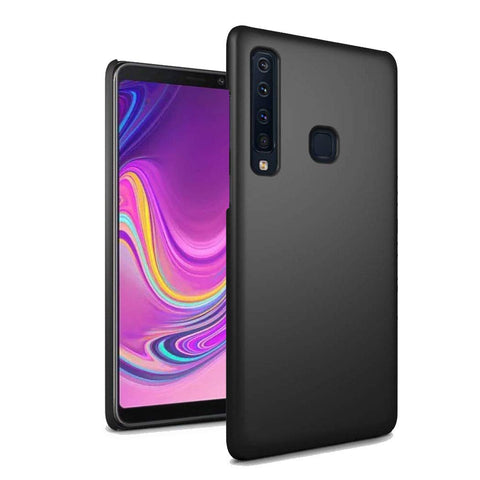 Samsung Galaxy A9 2018 Case - Ultra Slim Thin Armour Hard Case - Matte Rubberized Cover For Samsung Galaxy A9 2018 (Black)