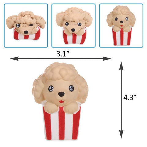 Anboor 3 Pcs Squishies Dog Cat Kawaii Scented Soft Slow Rising Animal Squishies Squeeze Stress Relief Kids Toy Prime Collection