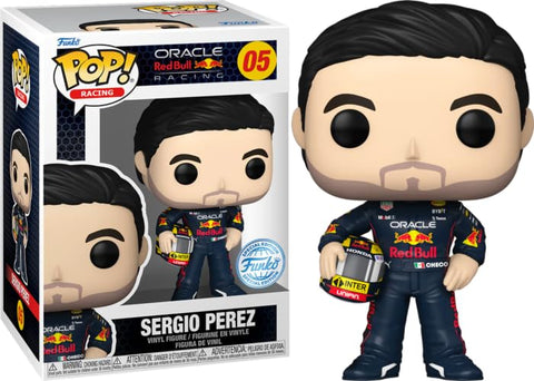 Funko Pop! Racing: Oracle Red Bull - Sergio Perez with Helmet #05 Shop Exlcusive