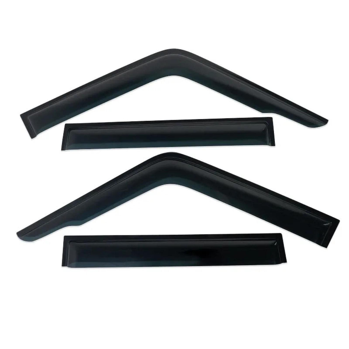 Conpert Window Visor for Toyota Land Cruiser LandCruiser 70/76/78/79 LC70 LC76 LC78 LC79 2007-2024, Car Window Rain Guard Weather Shields