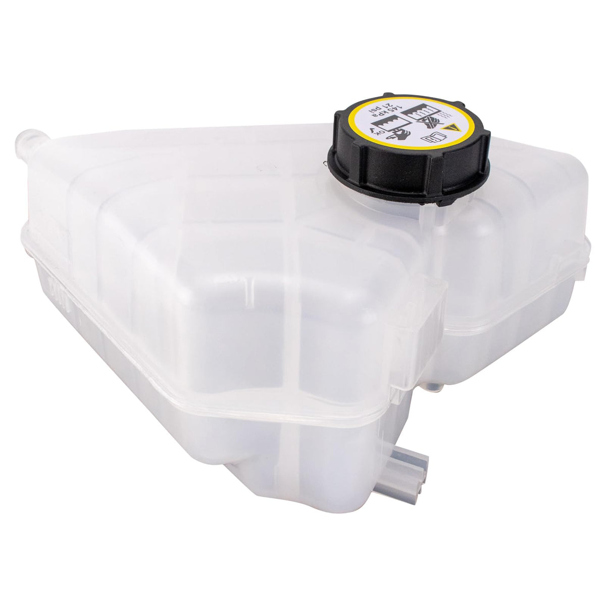 TRQ Front Coolant Reservoir Compatible with 2011-2019 Ford Fiesta