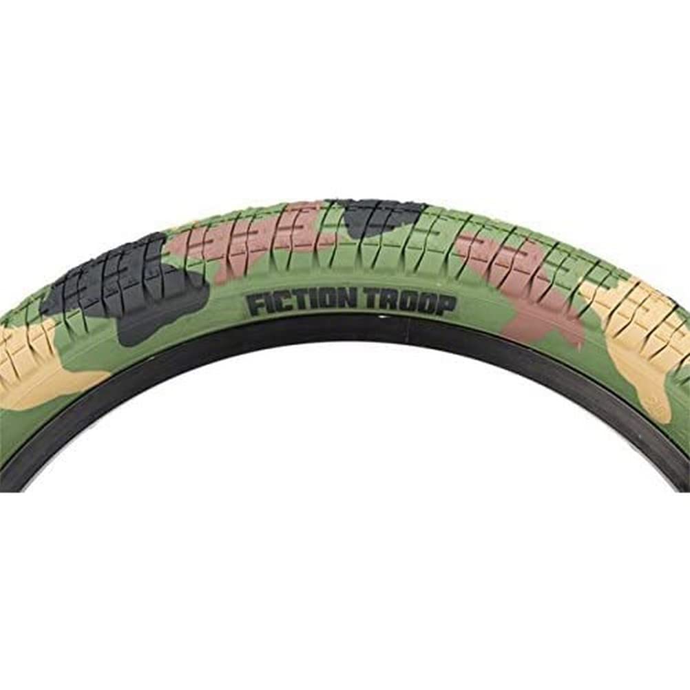 Centrano Unisex - Adult Fiction 20" BMX Tyre, Green, 2.3"