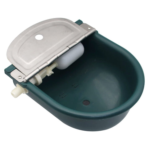 Abustle pig Automatic Water Bowl Plastic Livestock Waterer for Horse Cattle Goat Sheep Dog,Farm Grade Sheep Water Trough Bowl (with Drainage Hole & 39.37 inch Pipe)â€¦ (Without 39.37 inch Pipe)