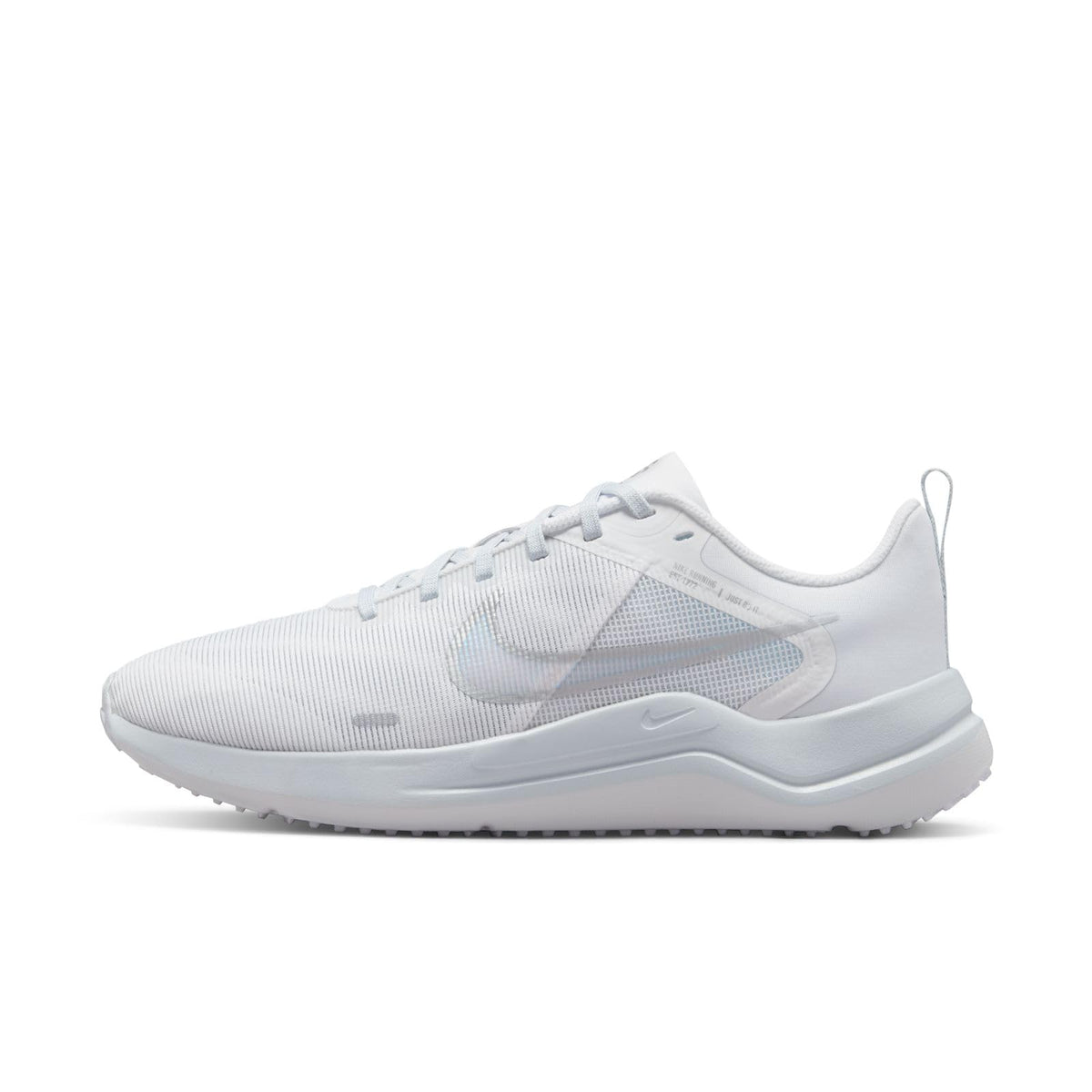 Nike Women's Low-Top Sneakers, White Metallic Silver Pure Platinum, 5
