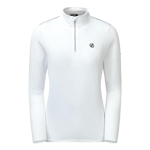 Dare2b Lowline II Womens Core Strech for Ski, Hiking and Trekking - Recycled warm backed stretch fabric, Quick drying, Grown on hood and full zip
