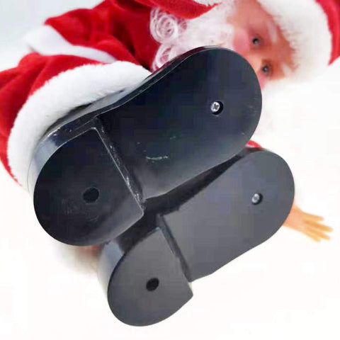 PRETYZOOM Handstand Santa Christmas Santa Doll Twerking Santa Claus Doll Toy Dancing Santa Toy Kids Santa Claus Toy Electric Santa Claus for Kids Electric Santa Claus Toy Battery