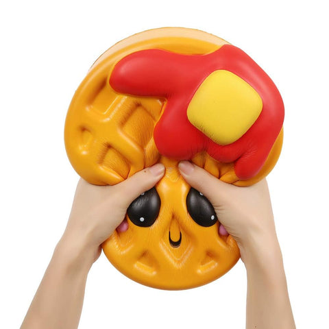 Anboor Jumbo Squishys Toy Cake Food 9.4" Squishies Giant Kawaii Toy Slow Rising Candy Food Scented Stress Relief Toy for Kids Adults