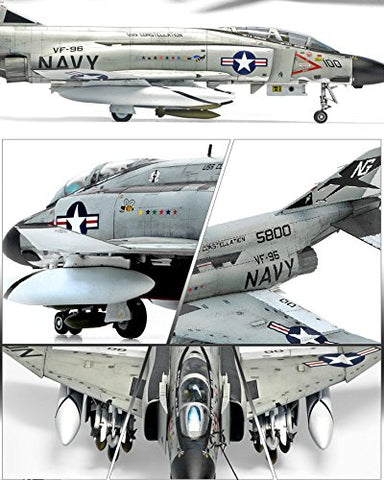 1/72nd SCALE USN F-4J PHANTOM "SHOWTIME 100" ACADEMY MODEL KIT # 12515