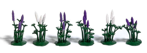 Busch 1245 Wild Lupines 18/ HO Scenery Scale Model Scenery