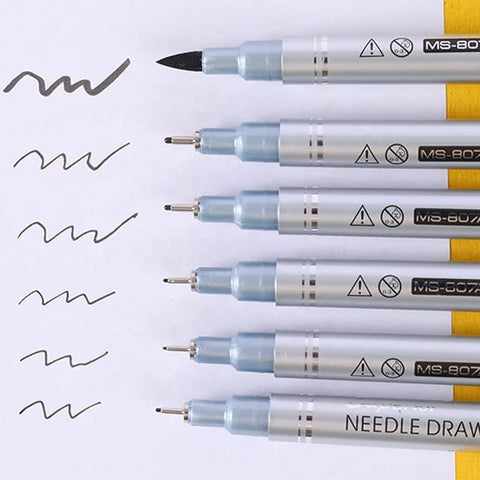 GifMor Superior Technical Needle Drawing Pen Set (10)