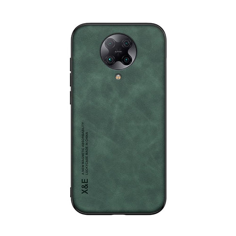 Kepuch Silklike Case for Xiaomi Poco F2 Pro,Redmi K30 Pro - Cover Bumper Built-in Metal Plate for Xiaomi Poco F2 Pro,Redmi K30 Pro - Green