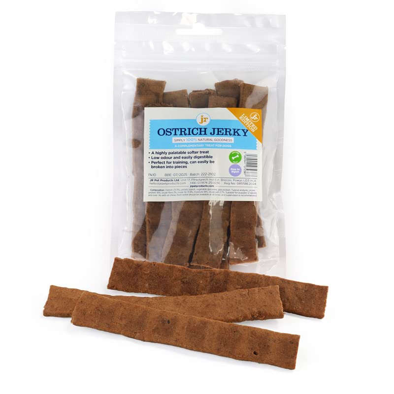 JR Pet Products Ostrich Jerky Strips