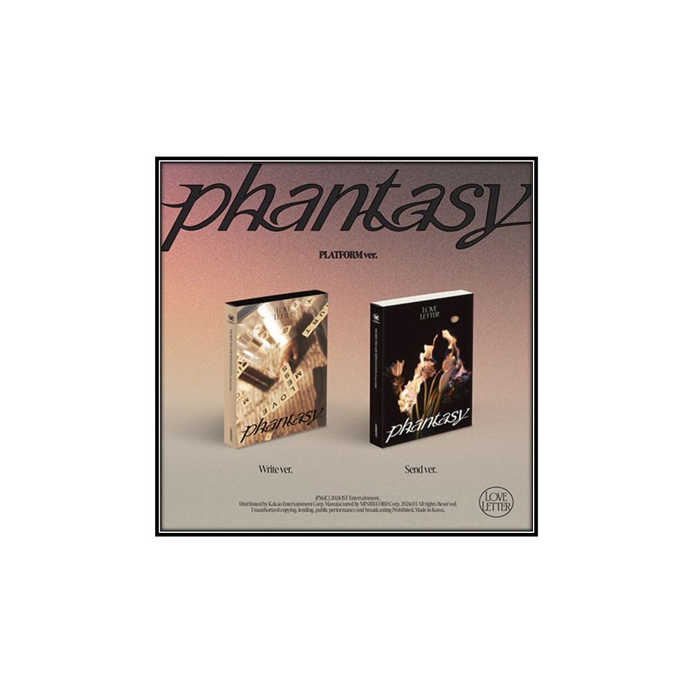 Dreamus THE BOYZ PHANTASY_Pt.3 Love Letter 2nd Album Platform Ver (2 Ver Set), L100005977